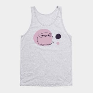 Cartoon Pink Piggy Tank Top